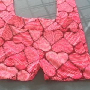 Valentine 2017 LulaRoe  leggings Tall and Curvy